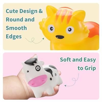  Animal Baby Bath Toys for Kids Ages 1-3, No Hole