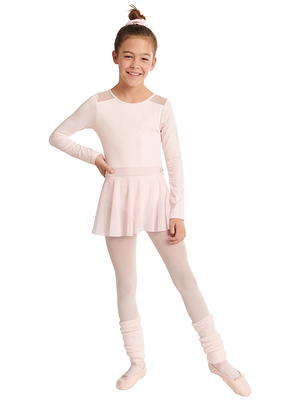 Justice Girls Ombre Macrame Back Dance and Gymnastics Leotard with