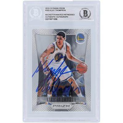 Jayson Tatum Boston Celtics Autographed 2017-18 Panini Prizm #16 Beckett  Fanatics Witnessed Authenticated Rookie Card