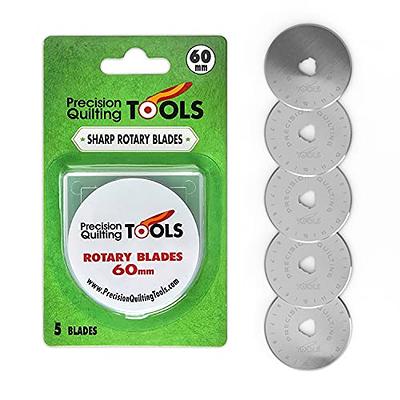 Precision Quilting Tools 60mm Crochet Edge Skip Blades (Pack of 5)  Compatible with Cutter! Perfect Wide Skip Blade for Crochet Edge Projects,  Fleece, and Scrapbooking! - Yahoo Shopping