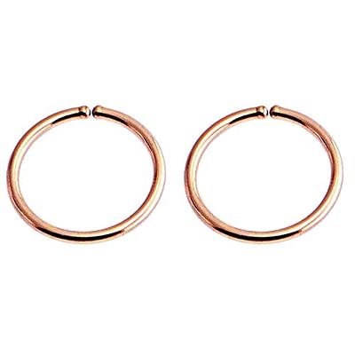 5 Pcs Bag of 6 mm 14K Rose Gold Filled Split Rings