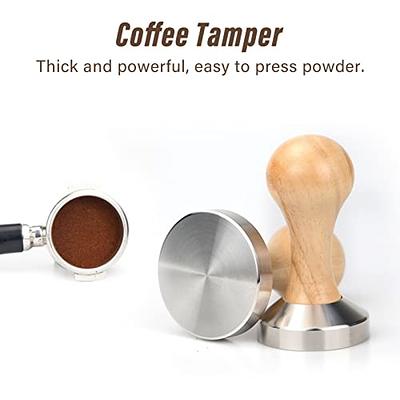 51mm Coffee Tamper,Espresso Tamper Set,Tamper and Espresso  Accessories,Ergonomic Handle Powder Press