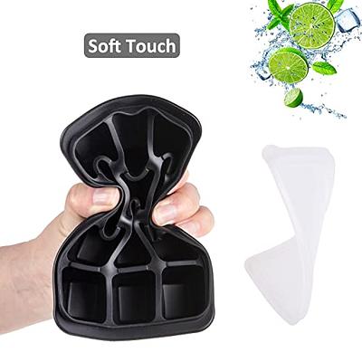 3Pcs Mini Silicone Ice Cube Trays for Freezer - Small Ice Cube Trays BPA  Free Ice Cube Trays Silicone Freezer Molds Silicone Ice Cube Molds Whiskey