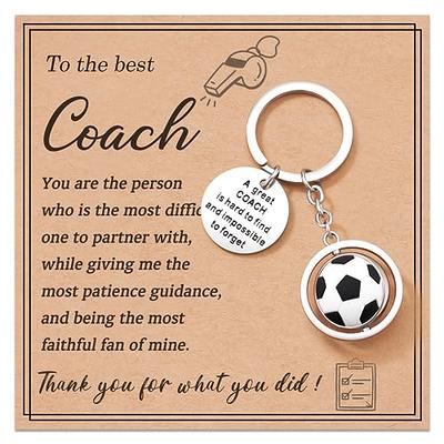 LeBuaJewelrytoo Tennis Coach Keychain - Lebua Jewelry, Stainless Steel, Christmas Gifts for Tennis Coach, D128