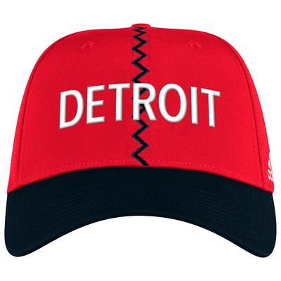 Lucas Raymond Detroit Red Wings Autographed adidas 2022-23 Reverse Retro Cap