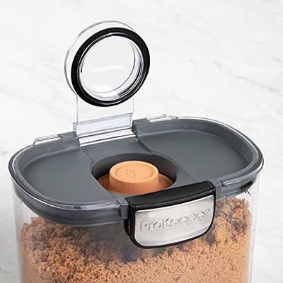 Progressive International ProKeeper+ Clear Plastic Airtight Food Baker's  Kitchen Storage Organization Container Canister Set with Magnetic  Accessories, 2- Piece Set (Brown Sugar 1.5-Quart) - Yahoo Shopping