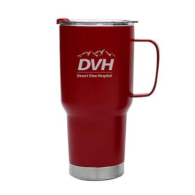 DeWalt Logo Travel Tumbler, Insulated Stainless Steel, 20 oz