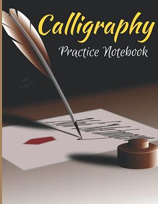 Calligraphy Paper for Beginners abcde: Calligraphy Paper Pad For