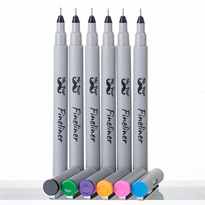 INC OPTIMUS FELT TIP PEN SET 9 ASSORTED COLOR INK FINE POINT QUICK