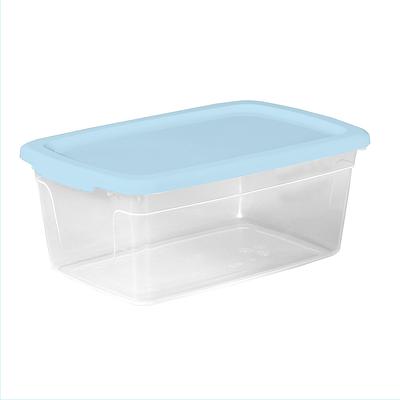 Iris 12.95qt 8pk Stack And Pull Plastic Storage Bin : Target