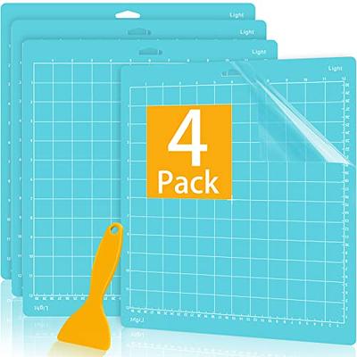 Colemoly 12x12 Cutting Mat 4 Pack Light for Cricut Maker 3/Maker/Explore  3/Air 2/Air/One 1 Pack Cut Cards Scraper Blue Grip Sticky Cricket  Replacement Accessories Pad for Supplies,Crafts,Quilting - Yahoo Shopping