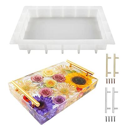 Thickened Round Table Resin Molds Silicone Epoxy Resin Table Mold