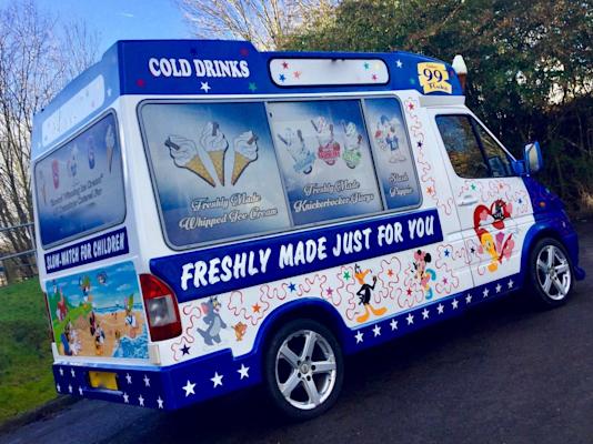 second hand ice cream vans for sale