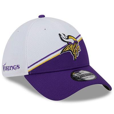 MINNESOTA VIKINGS SIDELINE 9FIFTY SNAPBACK HAT - BLACK/ WHITE INK