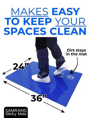 Cleanroom Tacky Mats, Reusable Washable Sticky Mat