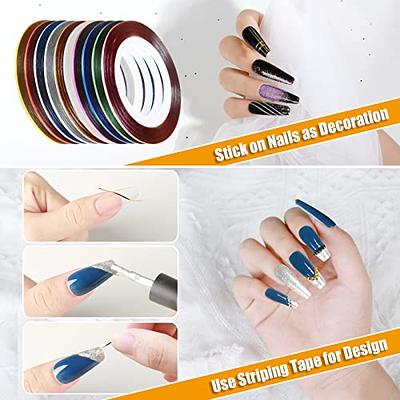 2mm Mirrored Sunglasses Striping Nail Art Tape – Julie K Nail Art