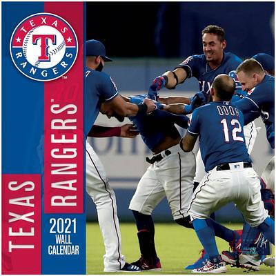 Texas Rangers 2023 12x12 Team Wall Calendar