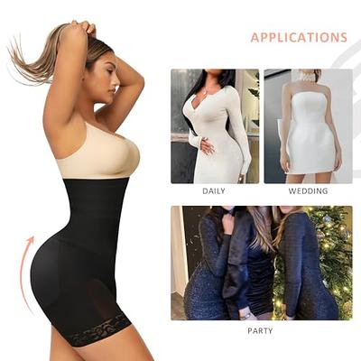 FeelinGirl Shapewear for Women Plus Size Tummy Control Full Body Shaper  Butt Lifter Thigh Slimmer Bodysuit for Women at  Women's Clothing  store