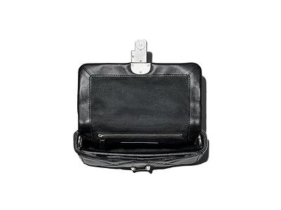 The Marc Jacobs Quilted Leather Card Case in Black