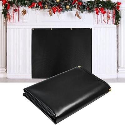 Magnet Fireplace Cover, Fireplace Draft Blocker, Fireplace Blanket