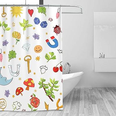 Ohocut Lucky Charms Shower Curtain, Cute Shower Curtain, Funny