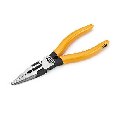 Klein Tools D203-8 Needle Nose Pliers, Long Nose Side Cutters