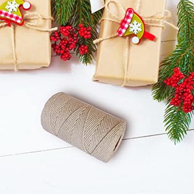 1 Roll/100m 2mm Wide Twine For Gift Wrapping And Decorations,Tri-Color  Rope, Twine String Rope Cord For Gift Wrapping, Gift Wrapping Rope, Baking