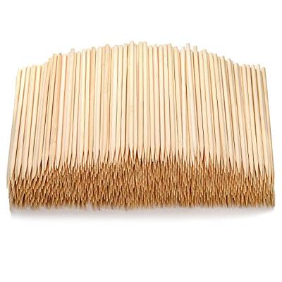 Frcctre 1000 Pack Natural Bamboo Skewers, 7 Inch 5mm Thick Bamboo