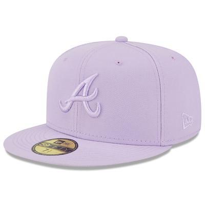 Men's Atlanta Braves New Era Light Blue Color Pack 59FIFTY Fitted Hat