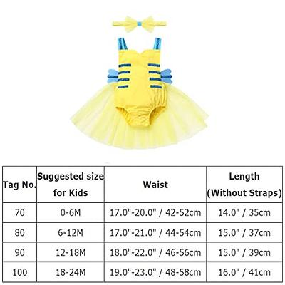 Flounder Costume Toddler: Flounder Costume Baby Halloween Costumes for  Girls Cosplay Romper Dress Up Little Princess Infant Flounder Mermaid 1st  Birthday Outfit Newborn Photoshoot Yellow 18-24 Months - Yahoo Shopping