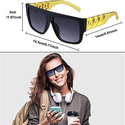  80s/90s Women Hip Hop Costume Kit Rapper DJ Sunglass