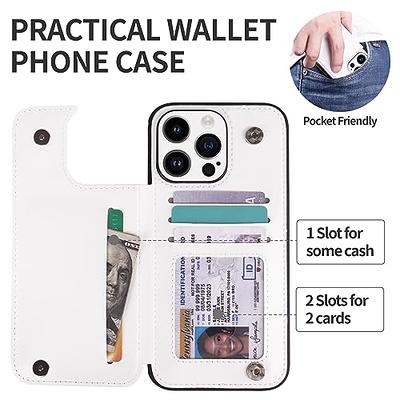  LUCKYCOIN for iPhone 12 Pro Max Case Leather Premium