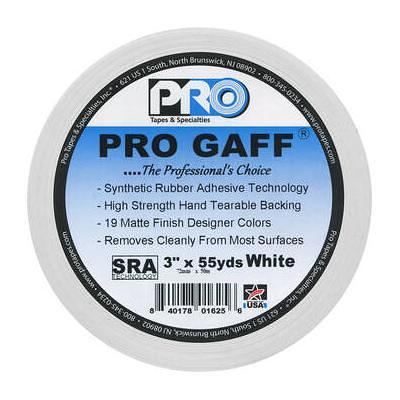 ProTapes Pro Gaffer Tape (2 x 55 yd, White)