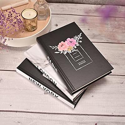 Decorative Books for Home Decor, Hardcover Modern Book Decor Stack for Decoration, 3pcs Coffee Table Books, Fashion Designer Display Books Set for