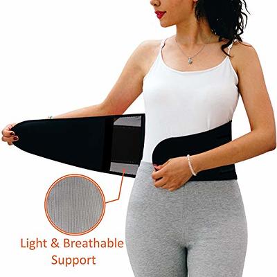 NeoHealth Lower Back Brace | Lumbar Support | Wrap for Recovery, Workout, Herniated Disc Pain Relief | Waist Trimmer Weight Loss AB Belt | Exercise