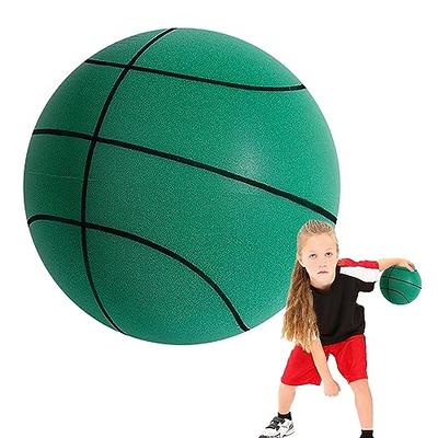  Wmool Silent Basketball Dribbling Indoor, Quiet Basketball  Indoor Training, Uncoated High-Density Foam Ball, Soft, Flexible,  Lightweight, and Easy to Grip Quiet Ball for Various Indoor Activities :  Toys & Games