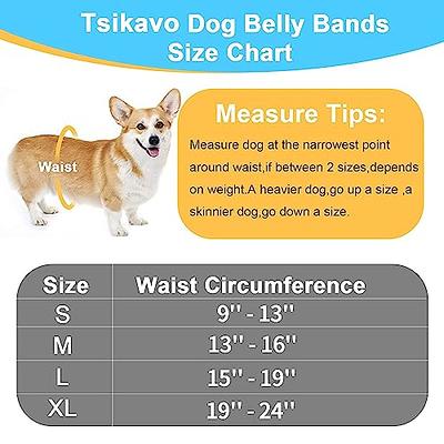 Belly Bands Size Guide