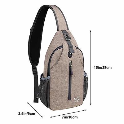 Waterfly Crossbody Sling Backpack Sling Bag Travel Hiking Chest Bag Daypack