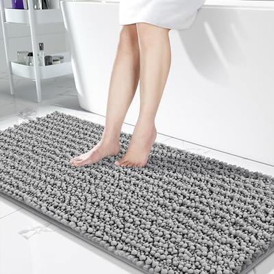 YIHOUSE Thick Microfiber Bathroom Rug Soft Bath Mat for Bathroom Machine  Washable Non Slip Absorbent Shower Carpet Rug 20 X 32 Teal