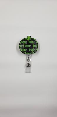 Boo Badge Reel, Pumpkin Halloween Retractable Id Holder, Nurse Employee  Hospital Reel - Yahoo Shopping