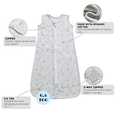 Ecolino Organic Cotton Basic Baby Swaddle Wrap, Gray, 18-36 Months