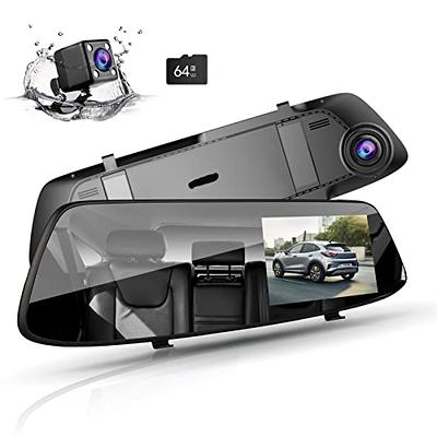 Dash Cam Front 2K WiFi, GOODTS Dash Camera for Cars, Dashcam Car Camera with  1.5-Inch Screen, Dashboard Camera with App Control, G-Sensor, Parking  Monitor, 64GB Memory Card, Memory Card Reader - Yahoo