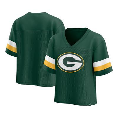 Women's Green Bay Packers Fanatics Branded Green/Gold Plus Size True to  Form Lace-Up V-Neck Raglan Long Sleeve T-Shirt