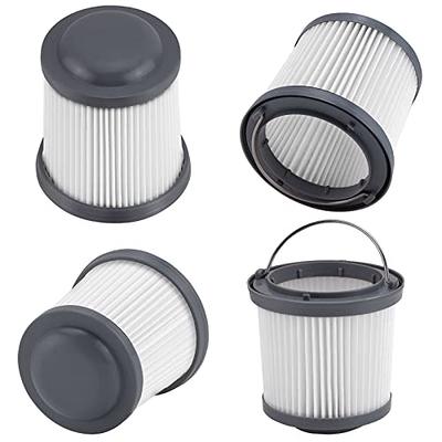 Pvf110 Replacement Filter for Black and Decker Cordless Pivot Vac Bdh2000pl,  Phv1810 and Bdh2020fl, Bdh2020flfh, Bdh1620flfh Flex Hand Vacuum, Part  #90552393, 4 Pack - Yahoo Shopping