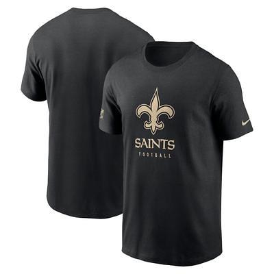 New Orleans Saints Gameday Couture Women's Gl Flip Sequin Sleeve T- Shirt - Black