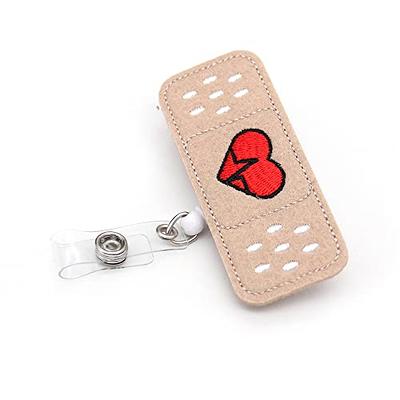 Nurse ID Band Aid Shape Retractable Badge Holder Nurse Badge Reel with Clip  for Nurse - Yahoo Shopping