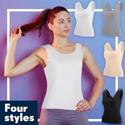 Women Tank Tops Fleece Lined Camisole Thermal Base Layer Vest