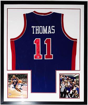 Isiah Thomas Mitchell & Ness Throwback Detroit Pistons Swingman Jersey