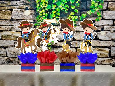 CAILESS Birthday Party Decorations - Western Cowboy Birthday Party