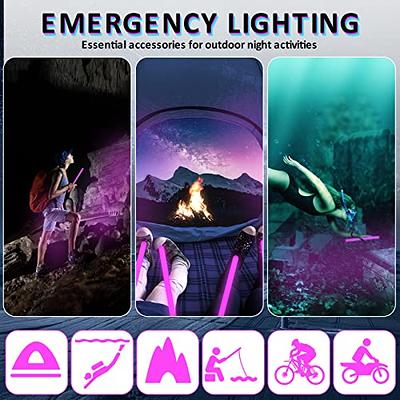 Deekin 5 Pcs 16 Inch Industrial Grade Glow Sticks Bright Jumbo Light Stick  Glow in The Dark Emergency Large Glow Sticks Bulk for Camping, Hiking,  Hurricane, Survival Kit (Pink) - Yahoo Shopping